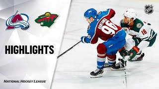 Avalanche  Wild 13021  NHL Highlights [upl. by Cornell]