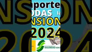 🚀💰𝗜𝗠𝗣𝗢𝗥𝗧𝗘𝗦 𝗱𝗲 𝗹𝗮𝘀 𝗣𝗘𝗡𝗦𝗜𝗢𝗡𝗘𝗦 𝟮𝟬𝟮𝟒 𝐬𝐞𝐠𝐮𝐧 𝐞𝐥 𝐆𝐨𝐛𝐢𝐞𝐫𝐧𝐨👍 gestionesfaciles jubilacion subidapensiones [upl. by Burkley]