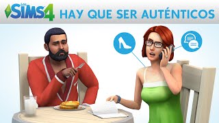 Los Sims 4 Hay que ser auténticos  Trailer Oficial Historias Divertidas [upl. by Divan266]