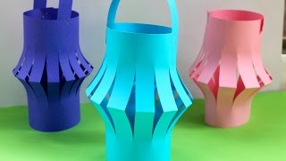 How To Make A Chinese Paper Lantern  Fun Kids Activities [upl. by Bronk677]