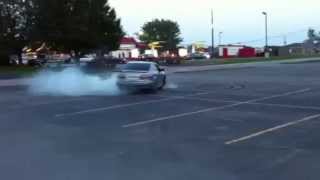 MazdaSpeed6 Donut Burnout Mazda MS6 [upl. by Rabka]