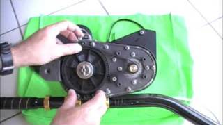 KRISTAL ELECTRIC FISHING REELS BELT REPLACEMENT 621 [upl. by Irvine]