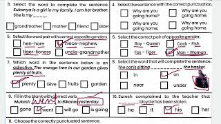 OCR baseline Assessment Part 1Baseline TestPravah English Class 67 [upl. by Ellirpa834]