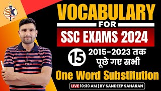 Black Book of English 1 Video में Vocab का डर खत्म For SSC  One word Substitution  Class  15 [upl. by Idette580]