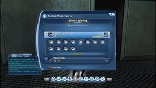 DCUO Silver Lightning collection  Showcase [upl. by Biegel319]