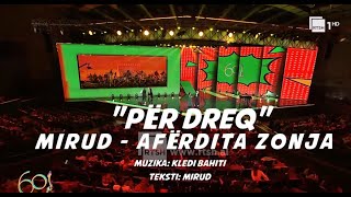 Mirud amp Afërdita Zonja quotPër Dreqquot Fest60 Nata e dytë [upl. by Rehtul]