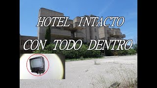 HOTEL INTACTO CON TODO DENTRO lugares abandonados urbex [upl. by Fortin756]