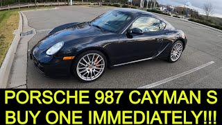 Porsche 987 Cayman S Review  The Best Sports Car Ever [upl. by Llennol971]