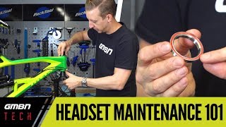 Headset Maintenance 101  How To Overhaul Your Headset Bearings [upl. by Aihsikal]