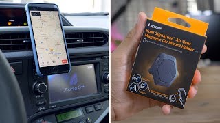 Spigens Magnetic Car Mount Mounting your iPhone made easy Sponsored [upl. by Raphael442]