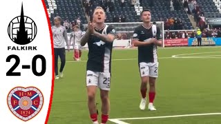 Falkirk vs Hearts 20 All Goals and Extended Highlights  Scottish League Cup 2024 [upl. by Aikahc850]