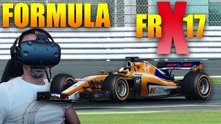 HTC VIVE  FORMULA FRX 17  RACEROOM VR [upl. by Lotta978]