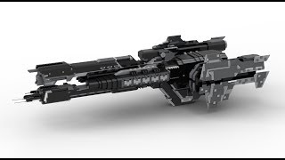 Lego HALO UNSC Frigate [upl. by Otto]