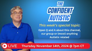 Lets Talk Autism in Adults [upl. by Nairad]