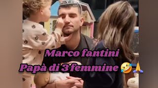 marco fantini papà di 3 femmine 🤣🥰 [upl. by Damalas]