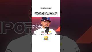 Max Verstappen quotI might get fined 🔥 quot 2024 Singapore Grand Prix [upl. by Leggett]