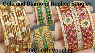 0ne gram gold bangles  7013932993 samanthasmanacreations live freeshipping [upl. by Aneel]