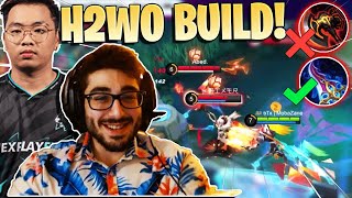 New Saber Build by H2wo  MobaZane  Mobile Legends [upl. by Dincolo216]