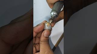 How to make gold jewellery goldmaking ring goldjewellerymaking goldjewellery [upl. by Haerdna]