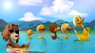 TODOS LOS PATITOS  EL PERRO CHOCOLO  CANCIONES INFANTILES [upl. by Nnylrac577]