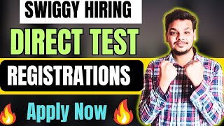 Swiggy Announced Direct Referral Hiring  Direct Test Hiring  OFF Campus  2024 2023 Batch Hiring [upl. by Jean-Claude]