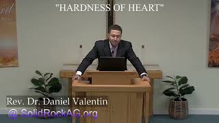 October 13 2024 SRC  Rev Dr Daniel Valentin quotHardness Of Heartquot [upl. by Estey]