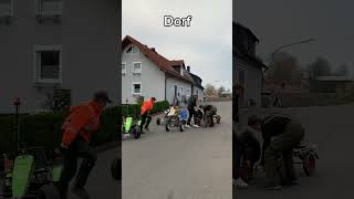 Stadt vs Dorf Thema Rennen 🔥🔥🔥 dorf dorfkind funny fun gokart fail farming [upl. by Knowles]