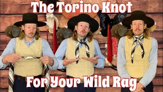 How To Tie The Torino Knot With Your Wild Rag [upl. by Zacherie519]