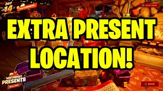 FORTNITE SECRET PRESENT LOCATION WHERE IS THE LAST PRESENT IN FORTNITE [upl. by Netsud]