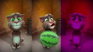 My Talking tom 2 funny colors movement  New Video Tom Funny 45 [upl. by Aniroz]