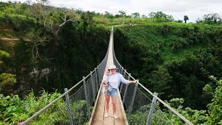 Traveling Vanuatu Part 5 🤿 🌺 Exploring the Vanuatu Jungle Sky Bridge [upl. by Benedick]