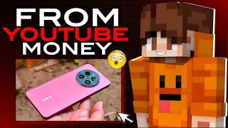 MY NEW MOBILE FROM YOUTUBE MONEY 😍  PRICE [upl. by Helaina]