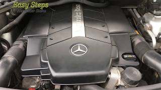 Mercedes 200000 Miles Oil Change  ML500  W164 [upl. by Korella]