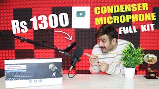 Condenser Microphone BM800 Complete Kit  Full Review  Unboxing Setup Audio Tests [upl. by Tyrrell179]