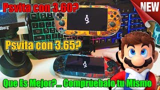 PSvita con 360 Enso o 365 Enso Que es Mejor Compruebalo tu MISMO [upl. by Mack933]