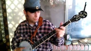 Cripple Creek  Clawhammer banjo [upl. by Enneiviv680]