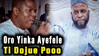 Oro Yinka Ayefele Ati Awon Onisese Ti Doju e Po Baba Akeugbagold Ti Pada Soro Lori Rogbodiyan Tonlo [upl. by Suhploda]