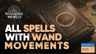 All Harry Potter Spells and their Wand movements  Hogwarts Legacy [upl. by Asssilem208]