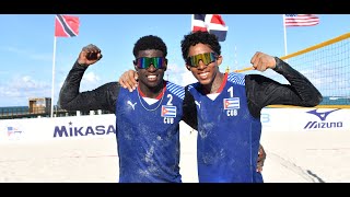 Momentos de tensión en la final de la Quinta parada del Tour NORCECA de Playa 2024 [upl. by Lerud]