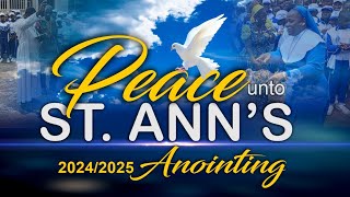 PEACE UNTO ST ANNS  Sanctification of school premises for 20242025 Session StAnnsCollegeDDL [upl. by Esinal]