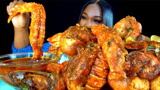 KING CRAB SEAFOOD BOIL MUKBANG  DESHELLED  SEAFOOD BOIL MUKBANG  Seafood  Mukbang [upl. by Lucilia162]