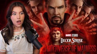 this is WEIRD  Doctor Strange in the Multiverse of Madness 2022  FIRST TIME WATCHING REACTION [upl. by Entroc]