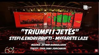 Endri amp Stefi Prifti  Myfarete Laze quotTriumfi i jetësquot Fest60 Nata e dytë [upl. by Bailey]