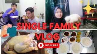 Family Vlog  Single Family Vlog [upl. by Hayott]