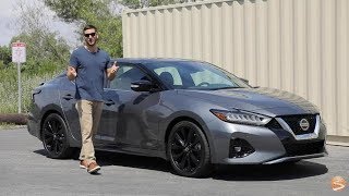 2019 Nissan Maxima SR First Drive Video Review [upl. by Andrew]