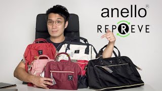 The 5 New anello® Cross Bottle REPREVE® Series Bags  Unboxing [upl. by Samid]