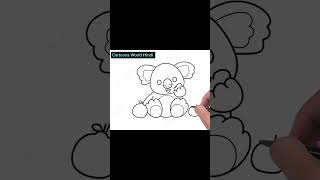 Simple koala drawing tutorial  how to draw cute koala drawing chibiart koala [upl. by Yeh]