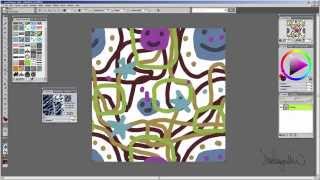 Corel Painter Seamless Patterns [upl. by Carri325]