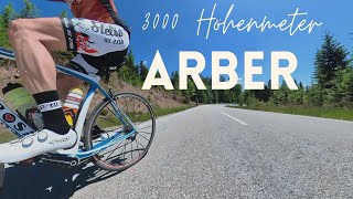 3000 Höhenmeter am Arber  Bergtraining mit dem Rennrad 🇩🇪 [upl. by Aran746]