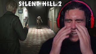 THE BIGGEST JUMPSCARE IN THE GAME OF COURSE HAPPENED IN THE HOSPITAL  Silent Hill 2 Remake 3 [upl. by Nnairrehs98]